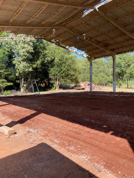 Ginásio esportivo da Escola Guiomar recebe melhorias em Bossoroca