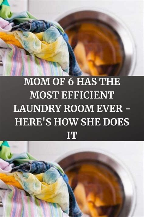 Mom Of Has The Most Efficient Laundry Room Ever Here S How She Does