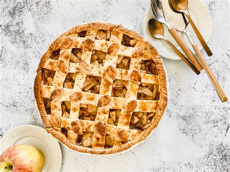 Tarta De Manzana Americana Apple Pie Disfrutando Sin Gluten