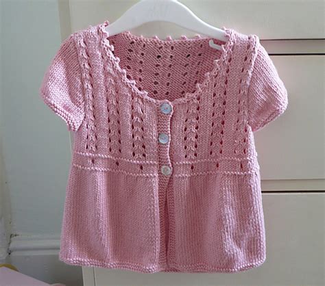 Ravelry Design D Girls Lace Yoke Cardigan Pattern By Sirdar