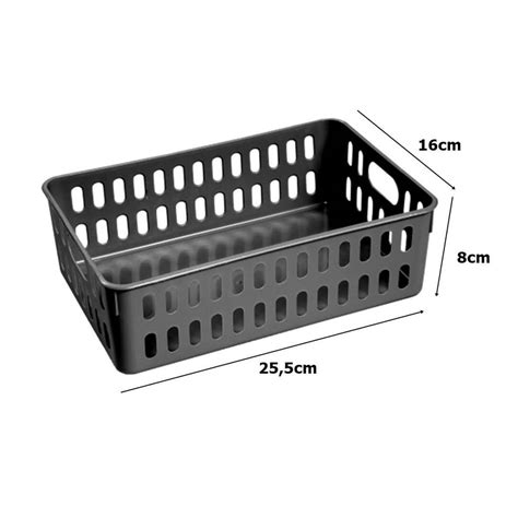 Cestinha Caixa Organizadora Multiuso Cesto Organizador M Torre Forte