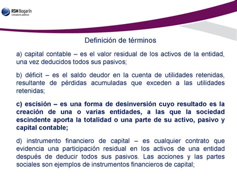 Norma De Informaci N Financiera Nif C Capital Contable