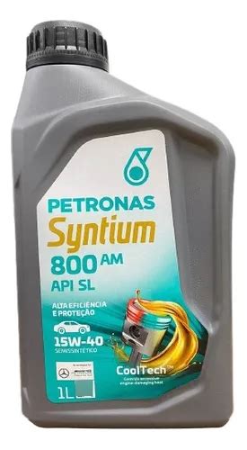 Kit 5 Óleos Petronas 15w 40 Syntium 800 Am Sl Frete grátis