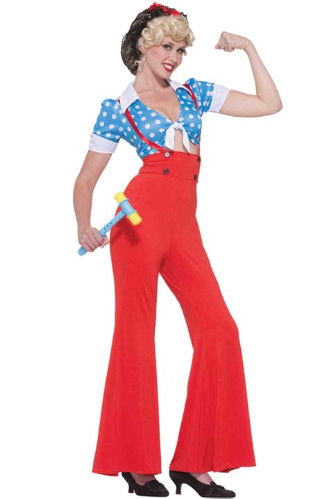 Rosie The Riveter Adult Costume PureCostumes