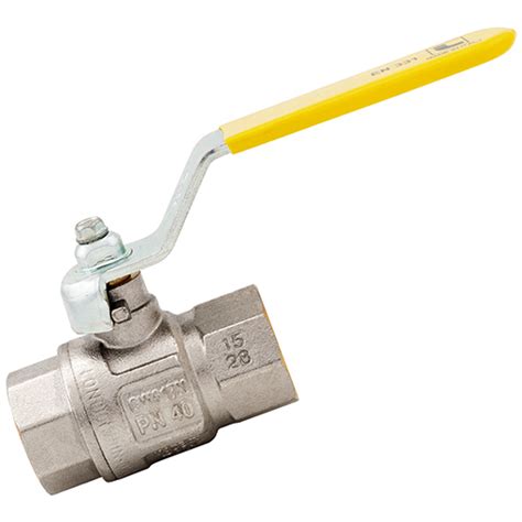 Compact Type Bv266 Female X Female Bspp Flat Lever Handle Gas Full Flow Ball Valves Brass