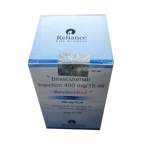 Bevacirel Reliance Bevacizumab Injection Mg Ml Packaging Box At