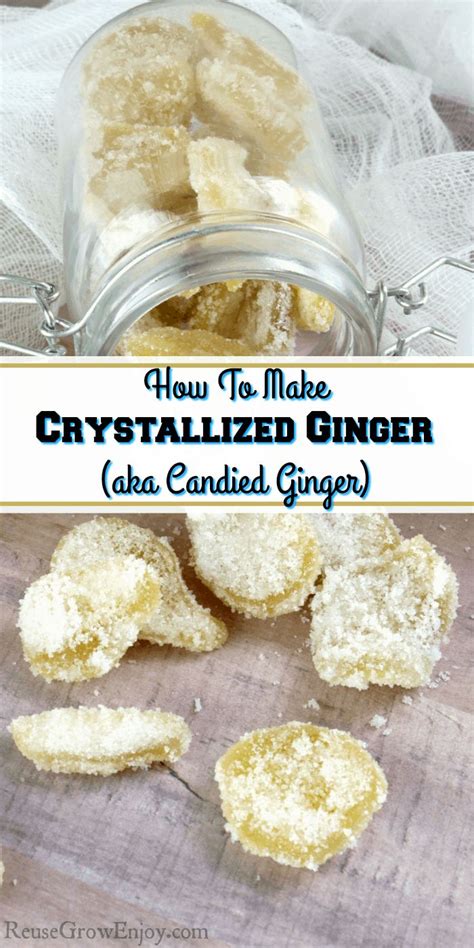 Like Candied Ginger Or Crystallized Ginger You Can Make Your Own Right At Home I Will Show You