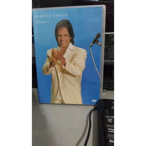 DVD Roberto Carlos Duetos 2 2214 Shopee Brasil