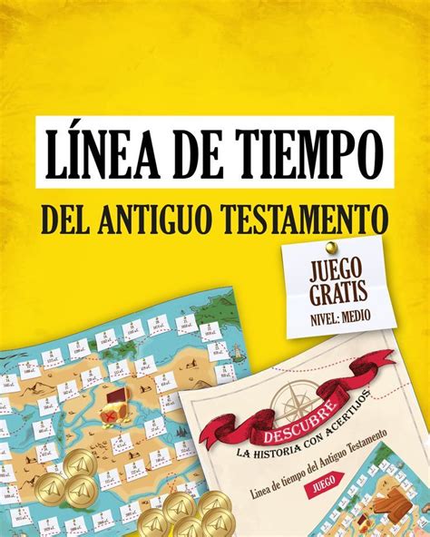 Línea de tiempo Antiguo Testamento Juego bíblico PDF Gratis Línea