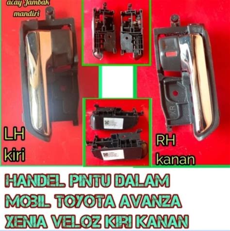 Handle Pintu Dalam Toyota Avanza Xenia Veloz Satuan Lazada