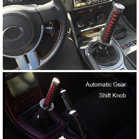 Automotive Jdm Samurai Sword Automatic Gear Shift Knob Shifter Katana