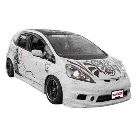 Vis Racing Honda Fit Techno R Style Fiberglass Body Kit