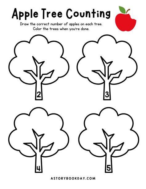 Fun Apple Worksheets For Preschoolers Engaging Activities And Printables