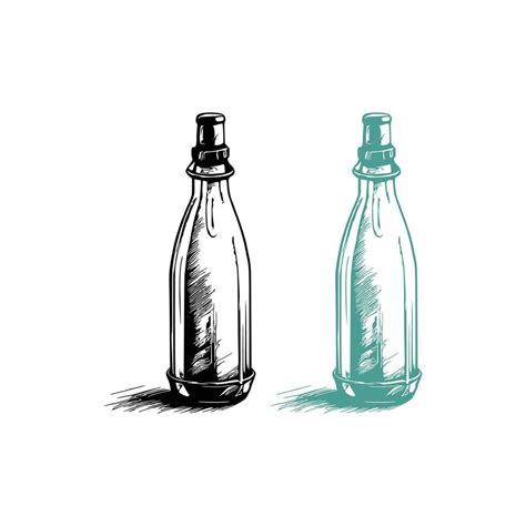 Glass Bottle Vector 25790435 Vector Art At Vecteezy