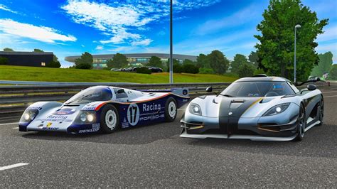 Koenigsegg One Vs Porsche C Forza Motorsport Youtube