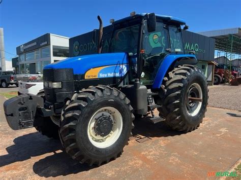 Trator New Holland Tm X Ano Em Goioer Pr Venda