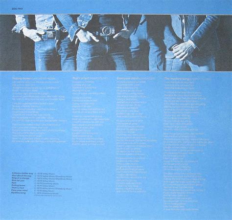 Status Quo Blue For You English Hard Rock And Roll Boogie Album Cover