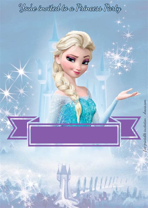 Free Disney Frozen Birthday Party Printables Free Templates Printable