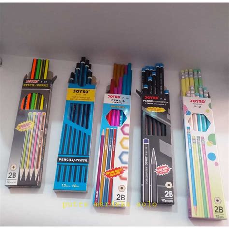 Jual Pensil 2b Joyko P 6161 1 Pak Isi 12 Pcs Shopee Indonesia