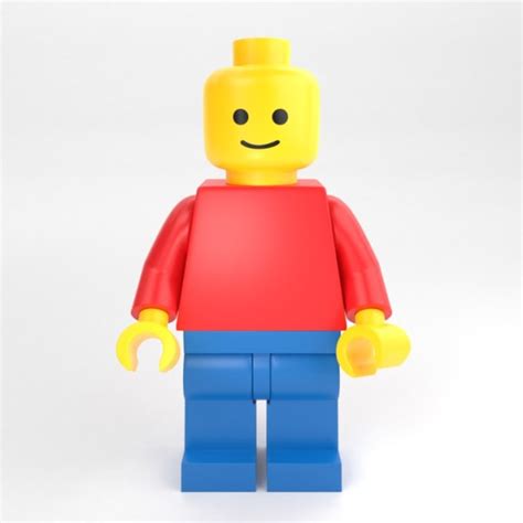 Lego Man For 3d Printer From 123d Design By Siberianhusky21 Fiverr