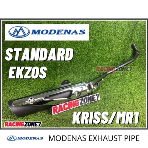 Modenas Mr Exhaust Pipe Mr Ekzos Standard Kriss Mr Mr Std Ekzos