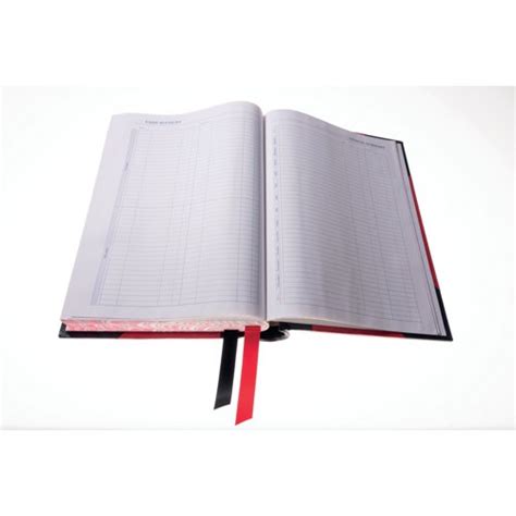 Collins A Desk Diary Pages Per Day Black Red