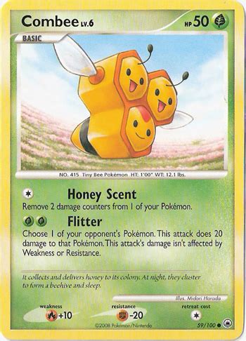 Combee Majestic Dawn 59 Bulbapedia the community driven Pokémon