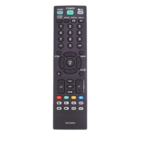 Cewaal Replacement Parts Black Abs Remote Control For Lg Tv Akb