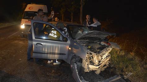 Manisa Da Trafik Kazas Yaral Son Dakika Haberleri