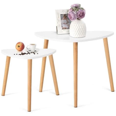 Tables Basses Empilables Tables Gigognes Scandinaves Modernes