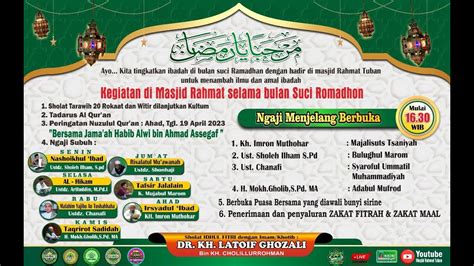 Doa Merupakan Intinya Ibadah Ustadz Sonhaji 14 April 2023 Youtube