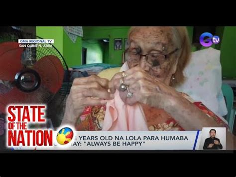 Tip Ng Years Old Na Lola Para Humaba Ang Buhay Always Be Happy