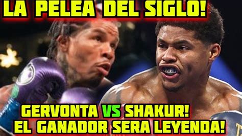 Hara Historia Gervonta Vs Shakur Stevenson Por Que El Ganador Se