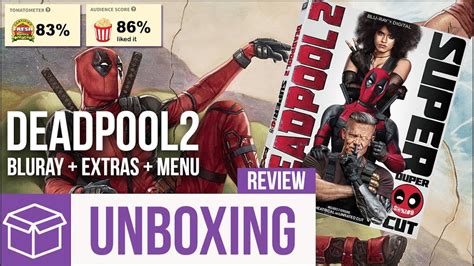 Deadpool 2 Blu Ray Unboxing Review Ft Deadpool Digital Hd Giveaway Youtube