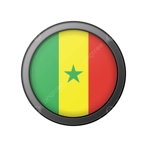 Senegal Flag, Senegal, Flag, Senegal Day PNG and Vector with Transparent Background for Free ...