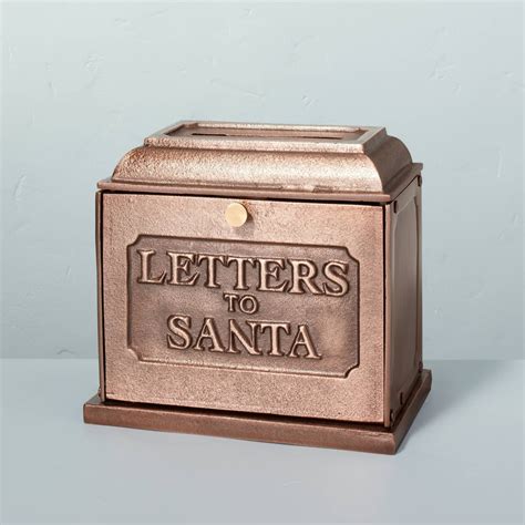 Metal Letters To Santa Mailbox Hearth And Hand Magnolia Holiday