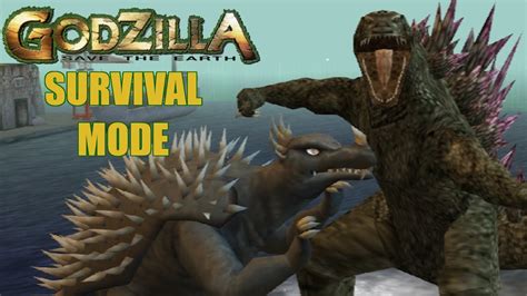 Godzilla 2000 Survival Godzilla Save The Earth YouTube