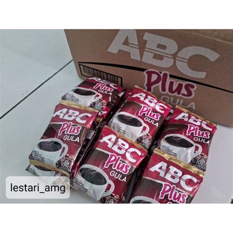 Jual Kopi Abc Plus Gula Renceng Isi Sachet Shopee Indonesia