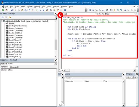 How To Insert And Run Vba Code In Excel Vba101 Dollar Excel