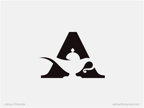 A + Aladdin's Lamp - Logo Design | Lamp logo, Logo design, Graphic ...