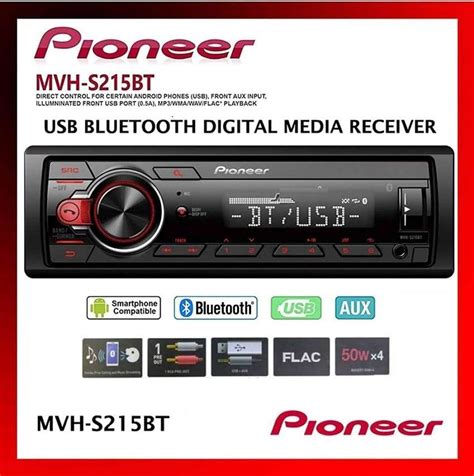 Radio Pioneer Mxt S216bt Combo 2parlantes 6 Pulgadas Nuevo Mercado
