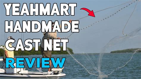 Yeahmart Handmade American Saltwater Fishing Cast Net Review 2023