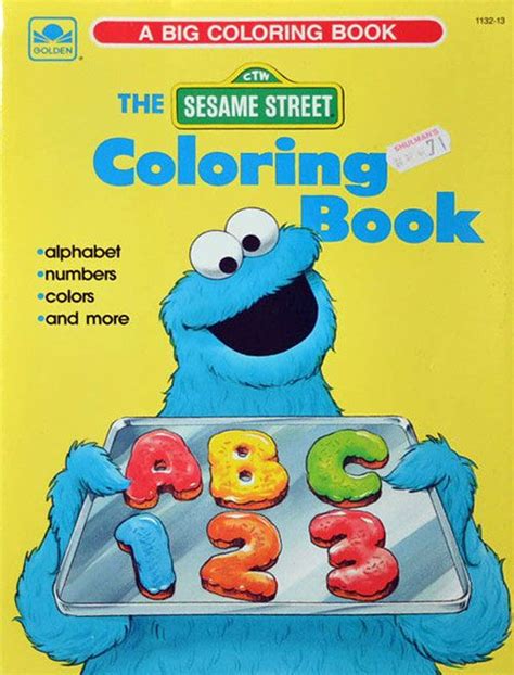 Sesame Street Coloring Books Coloring Books At Retro Reprints The Worlds Largest Coloring