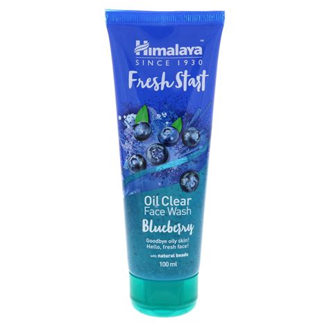 Himalaya Fresh Start Oil Clear Face Wash Blueberry 100 Ml Online At