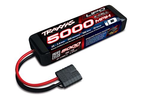 Traxxas 2842X 5000mAh 7.4v 2-Cell 25C LiPo Battery - TRA2842X