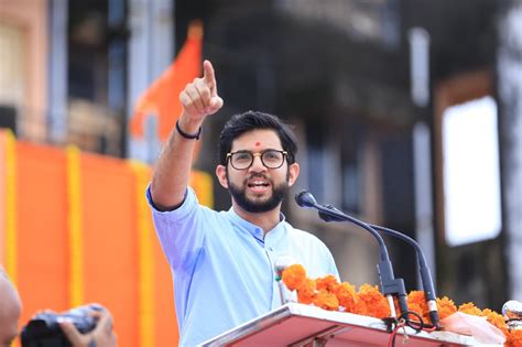 Shiv Sena Leader And Yuva Sena Chief Mla Aditya Thackerays Shiv Samvad Yatra Was Held In