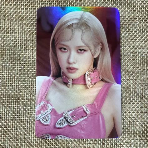 LISA OFFICIAL PHOTOCARD BlackPink Born Pink World Tour Seoul MD Set