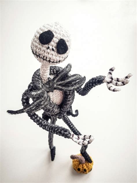 Jack Skellington Crochet Pattern Nightmare Before Christmas Crochet Toy