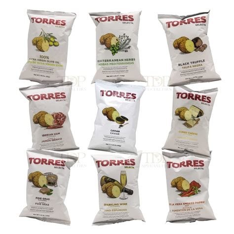 Torres Spanish Potato Chips Patatas Fritas Packed By Bctlyinc Made In