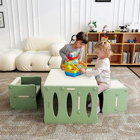 Mamizo Ensemble Table Et Chaises Pour Enfant Table Pour Enfant Avec